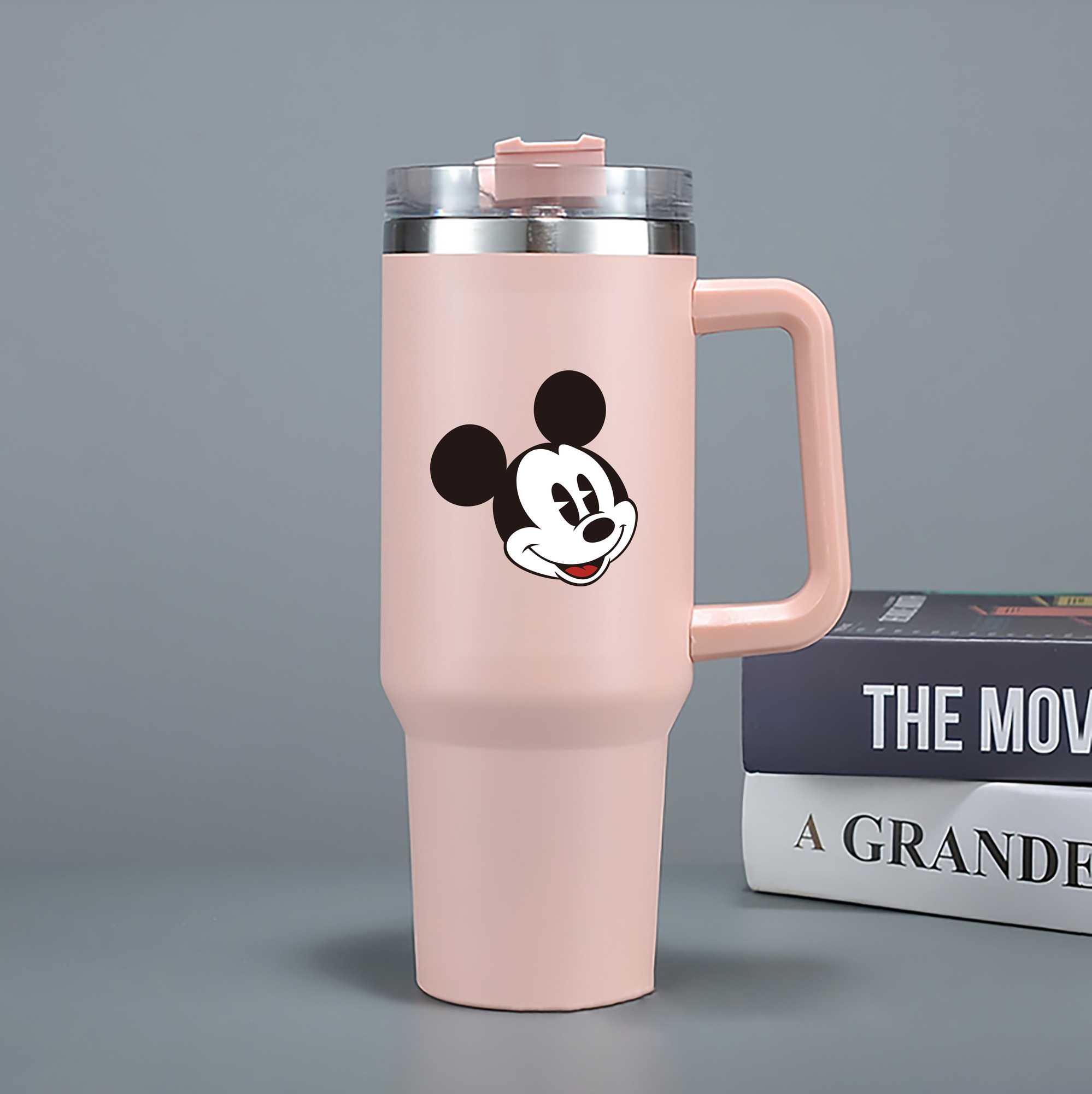 （画像用） ミッキーマウス Mickey Mouse 1200mL車用タンブラー（カラープリント）